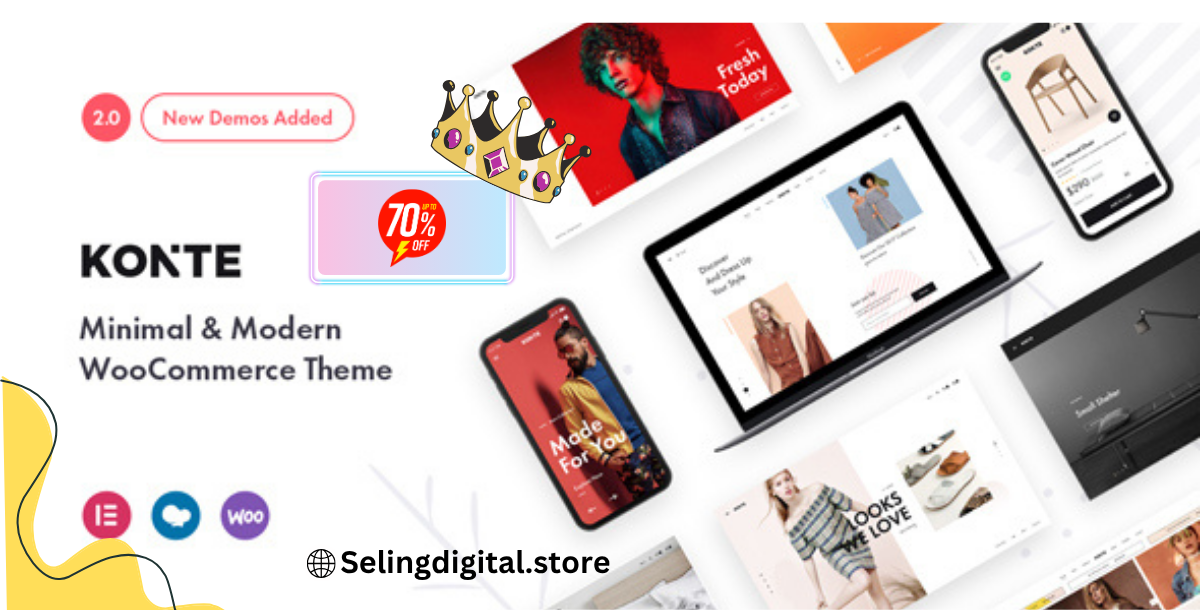 Konte – Minimal & Modern Theme 1.5.0