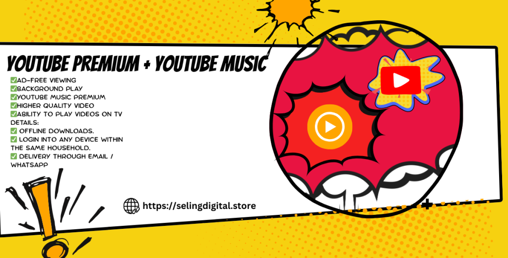 Youtube Premium + YouTube Music 1 Month